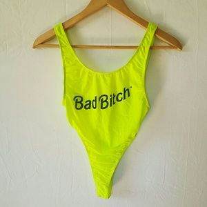 Bad Bitch Bodysuit NWOT