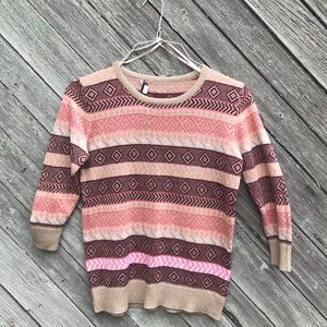 Forever 21 Print Sweater