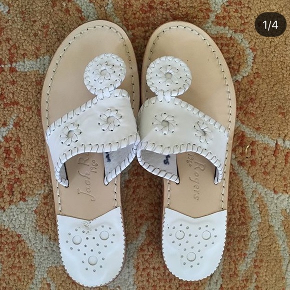 Jack Rogers Shoes - White jack Rogers