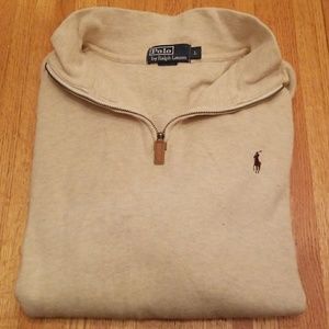 Polo Ralph Lauren Beige Quarter Zip