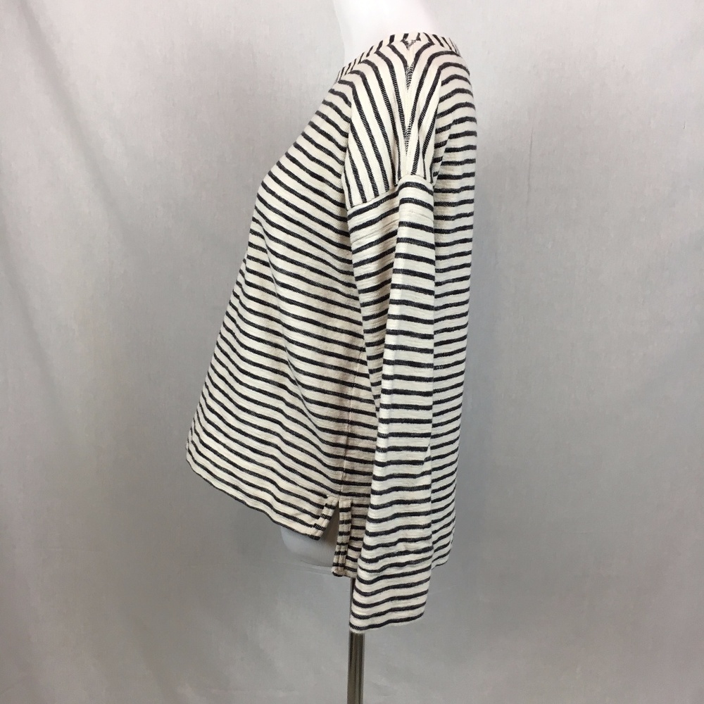 Madewell long sleeve oversized stripe top - Picture 6 of 6