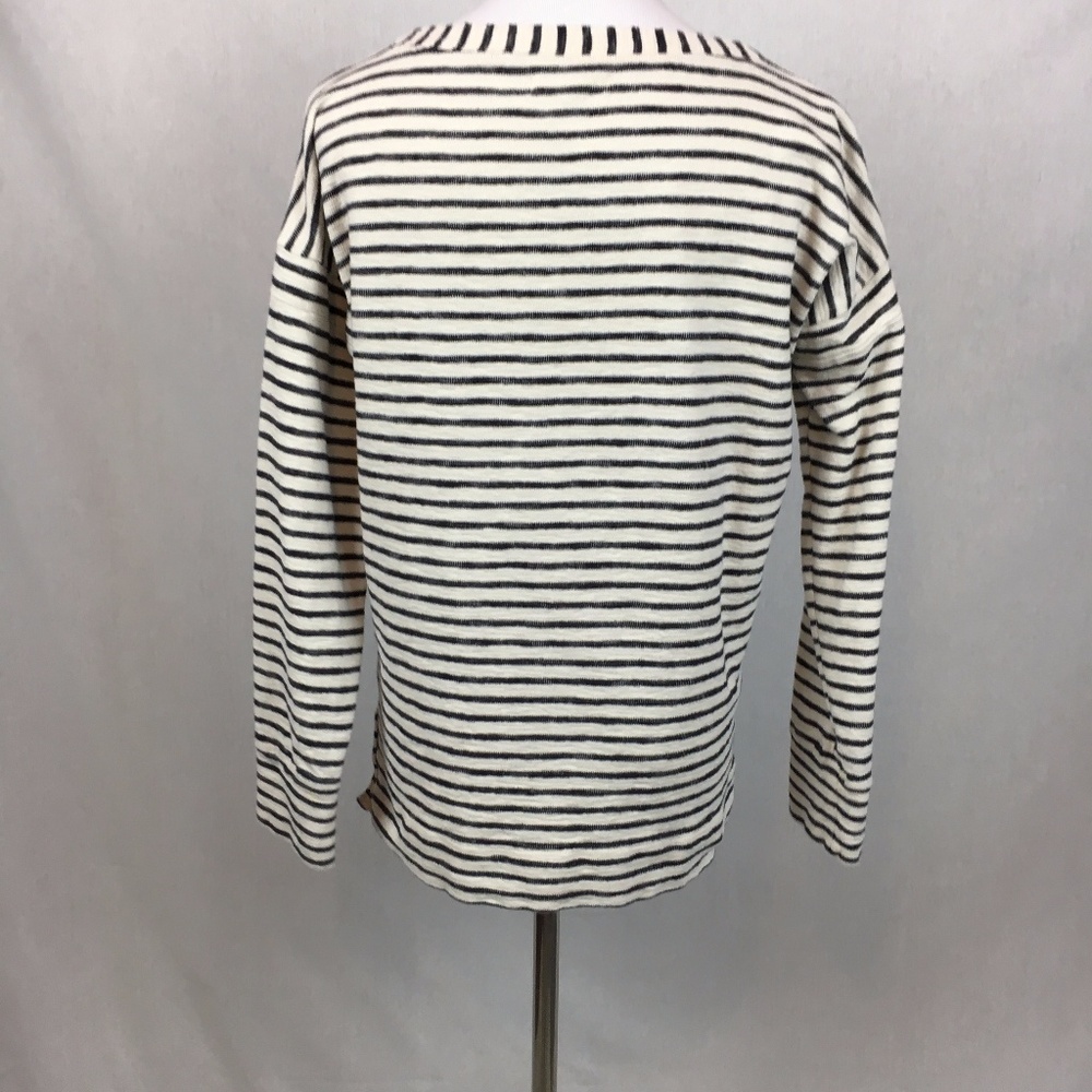 Madewell long sleeve oversized stripe top - Picture 5 of 6