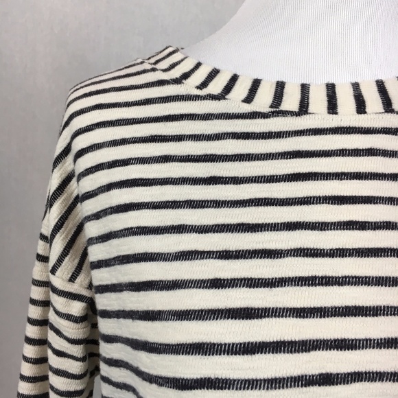 Madewell long sleeve oversized stripe top - Picture 3 of 6