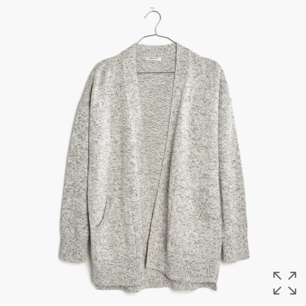 Madewell Slouchy Cardigan Midland Sweater Small