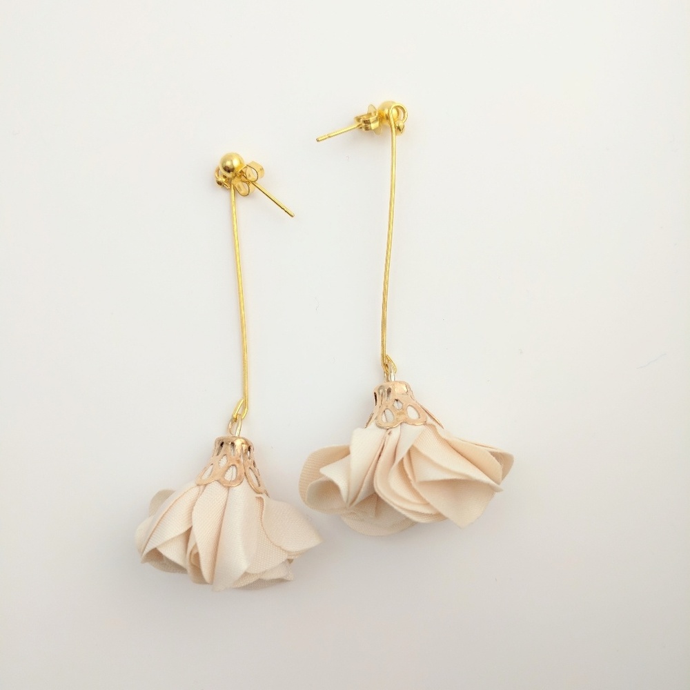 Peony Drop Earrings