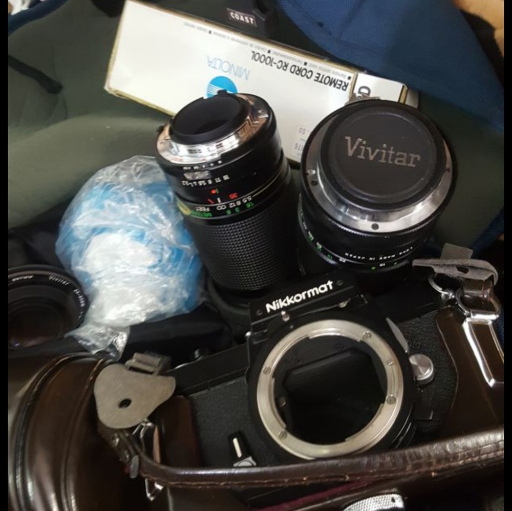 Professional vintage camara