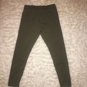 Army green leggings, worn 1-2 times.