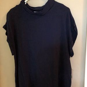 Navy blue top