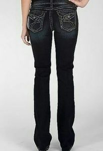 SILVER SUKI SURPLUS MID RISE BOOTCUT JEAN SIZE 28