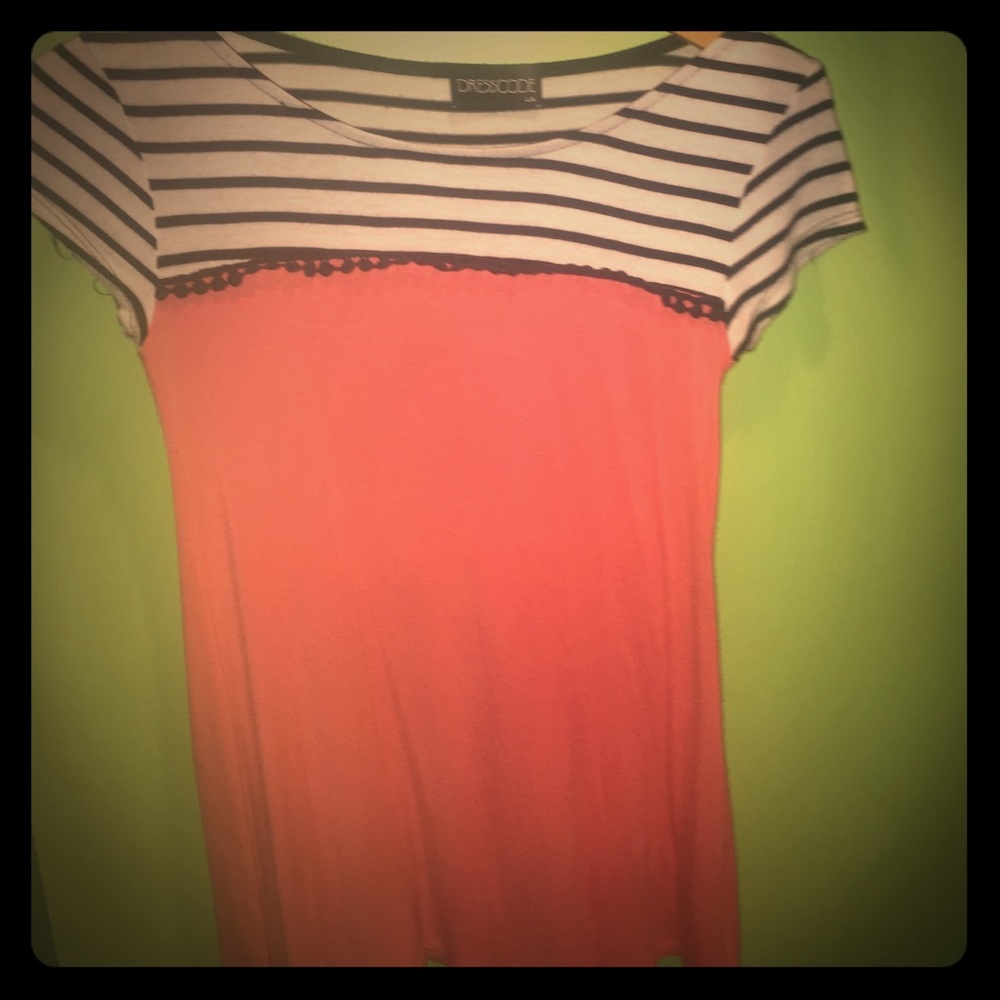 This is a unique top that is from a boutique