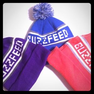 Bundle of three BuzzFeed ski hats