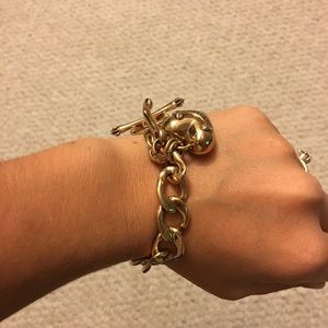 Juicy Couture Gold Chain Charm Bracelet