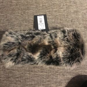 NWT Fur Head band!