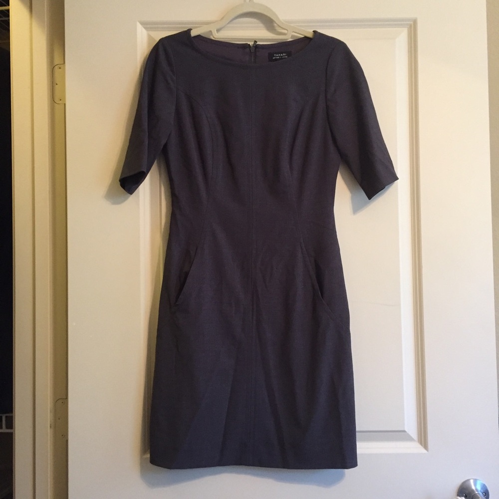 Grey Tahari dress size 2