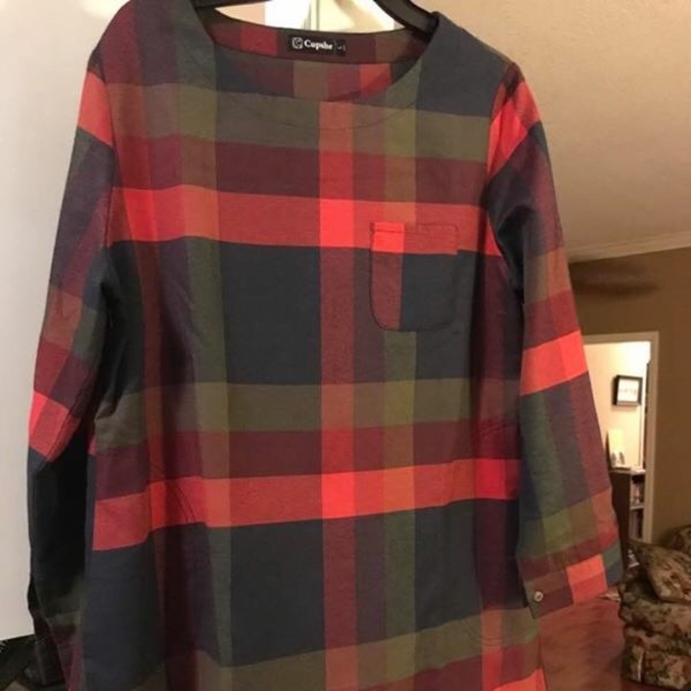 Cupshe plaid top/dress
