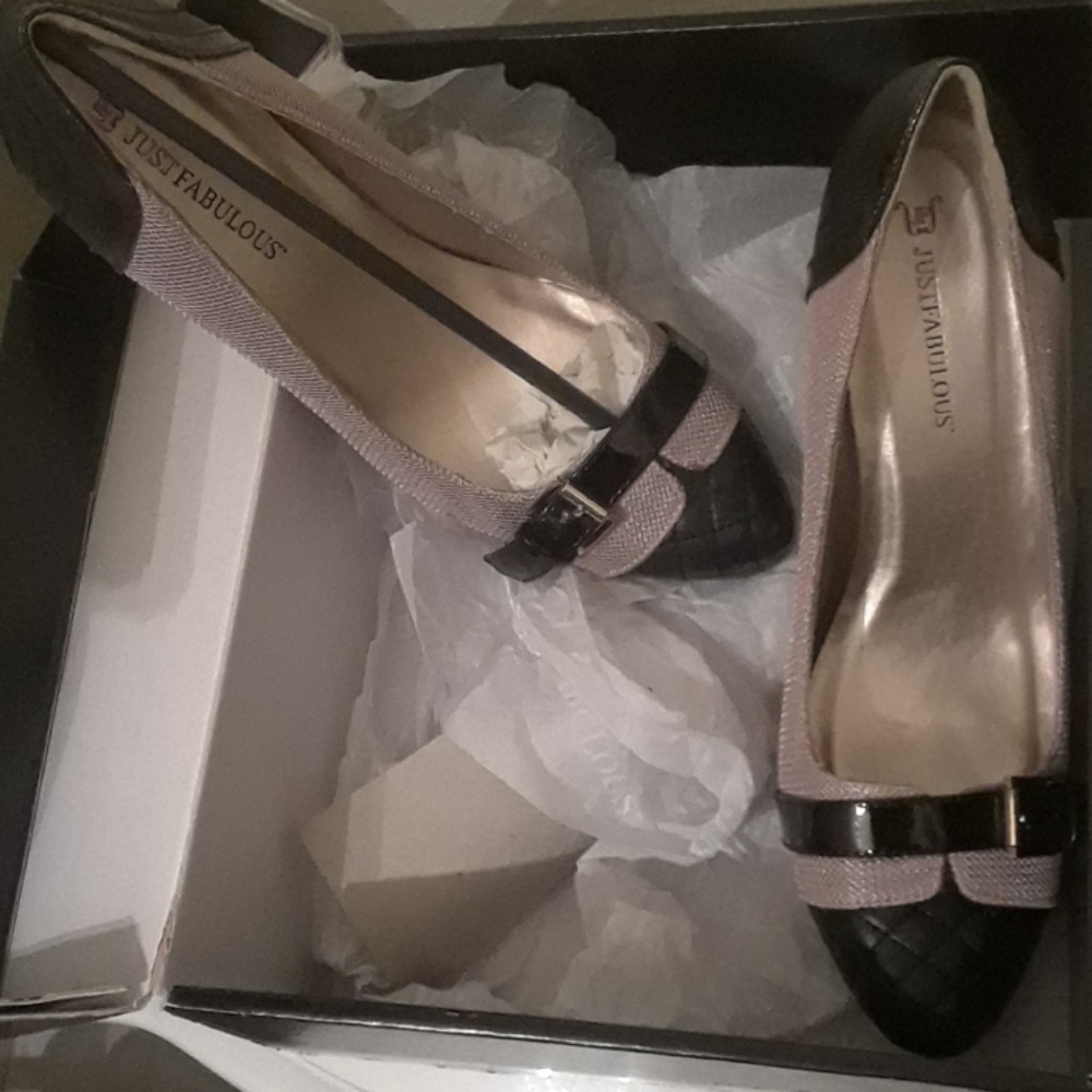 Just fab 6" platform heels