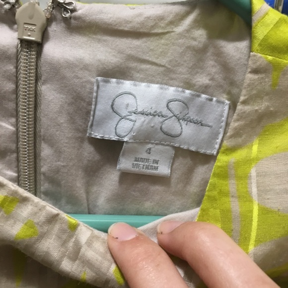 Jessica Simpson Ruffle Feather Dress - Picture 4 of 6