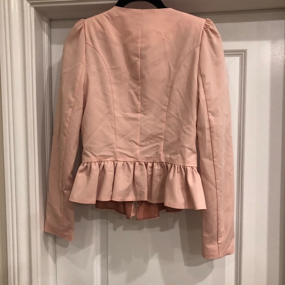 ASOS Pink / Peach Blazer Jacket Size 4 - Picture 4 of 4