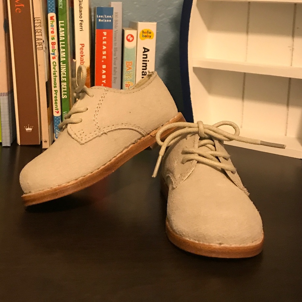 Janie and Jack Suede Dress Shoes