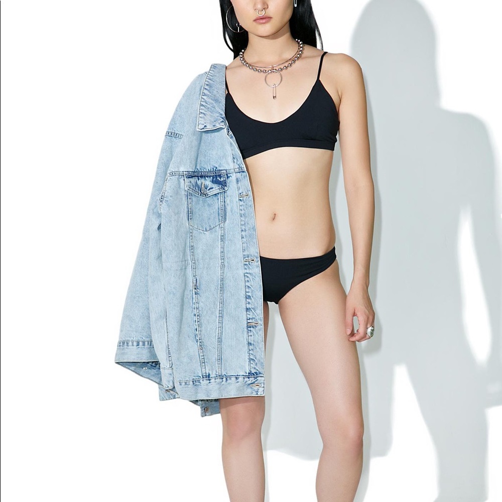 Brand new Stussy black bikini