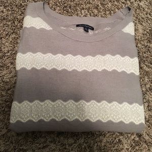 AMERICAN EAGLE STRIPED SWEATER