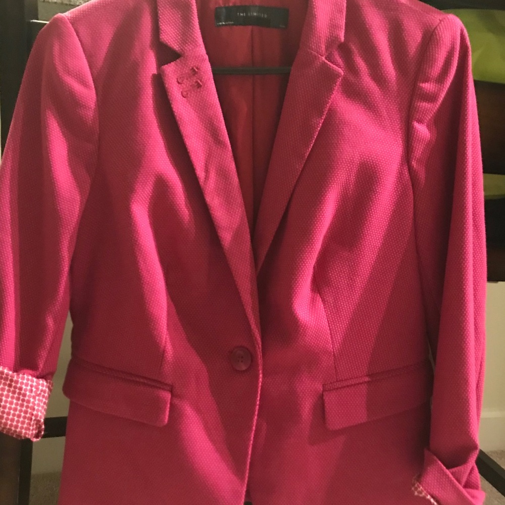 ❄️☃️Cold Weather Sale☃️❄️ Dark Pink Blazer