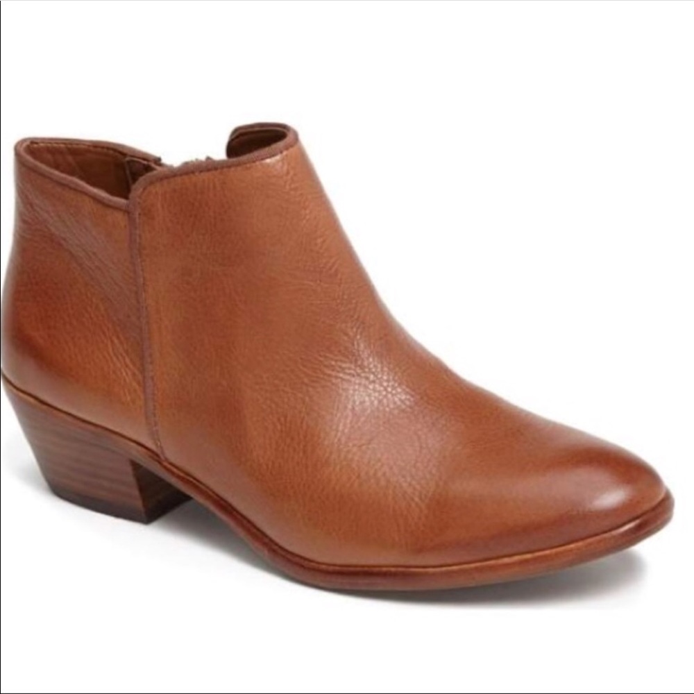 Sam Edelman Cognac Booties 7