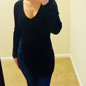 Express V-Neck Sweater Dress
