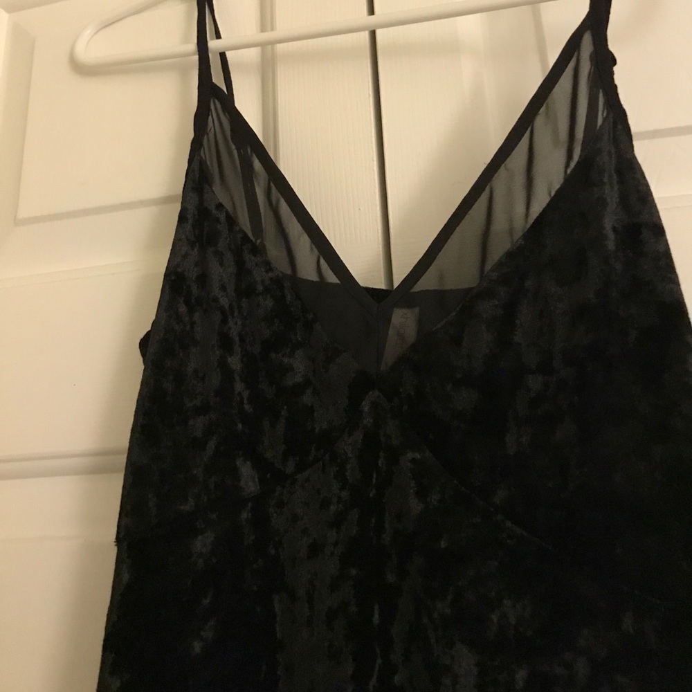 Velvet and lace black dress 🖤