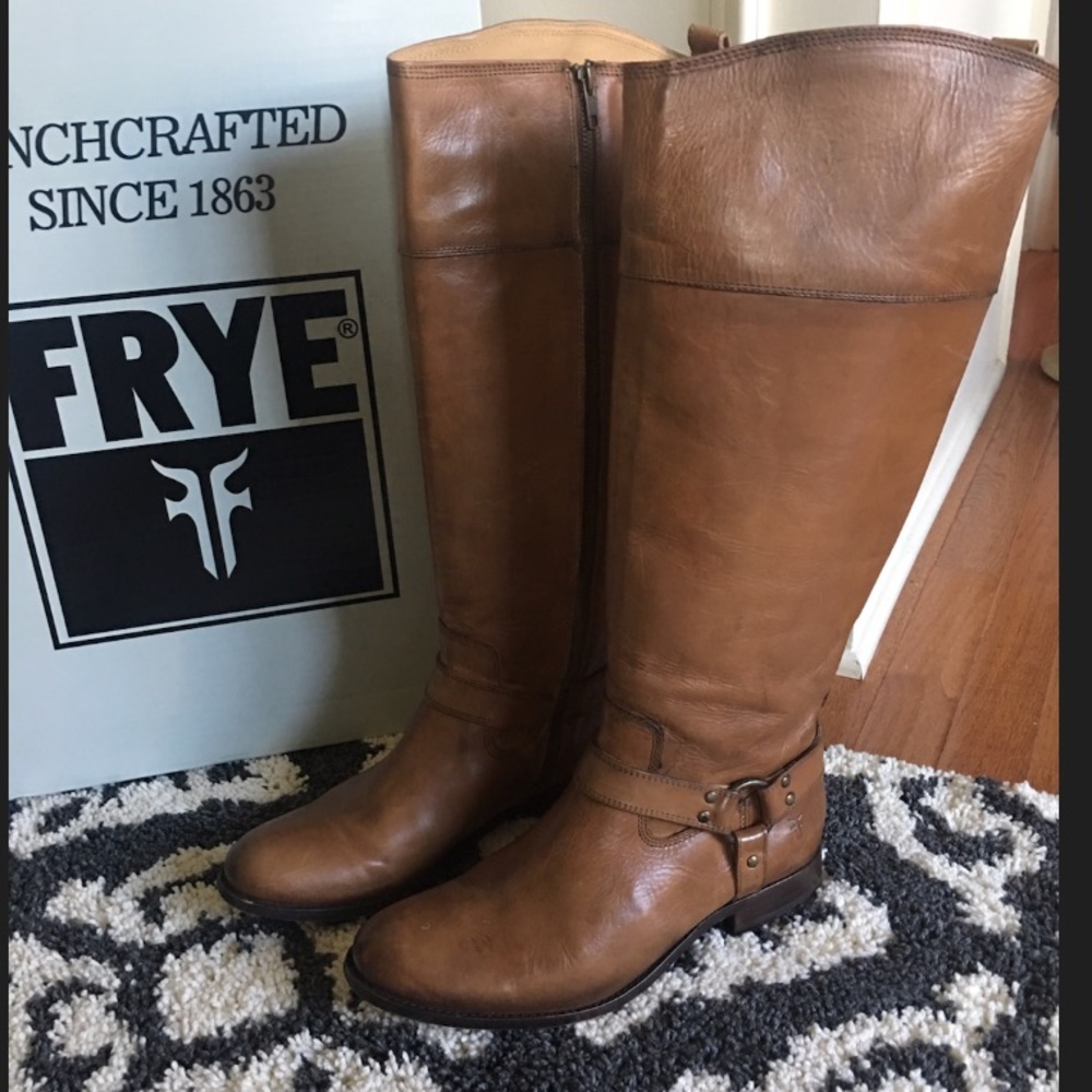 Frye Riding Boots!! Melissa Harness
