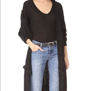 NWT! BB Dakota oversized brushed-knit cardi