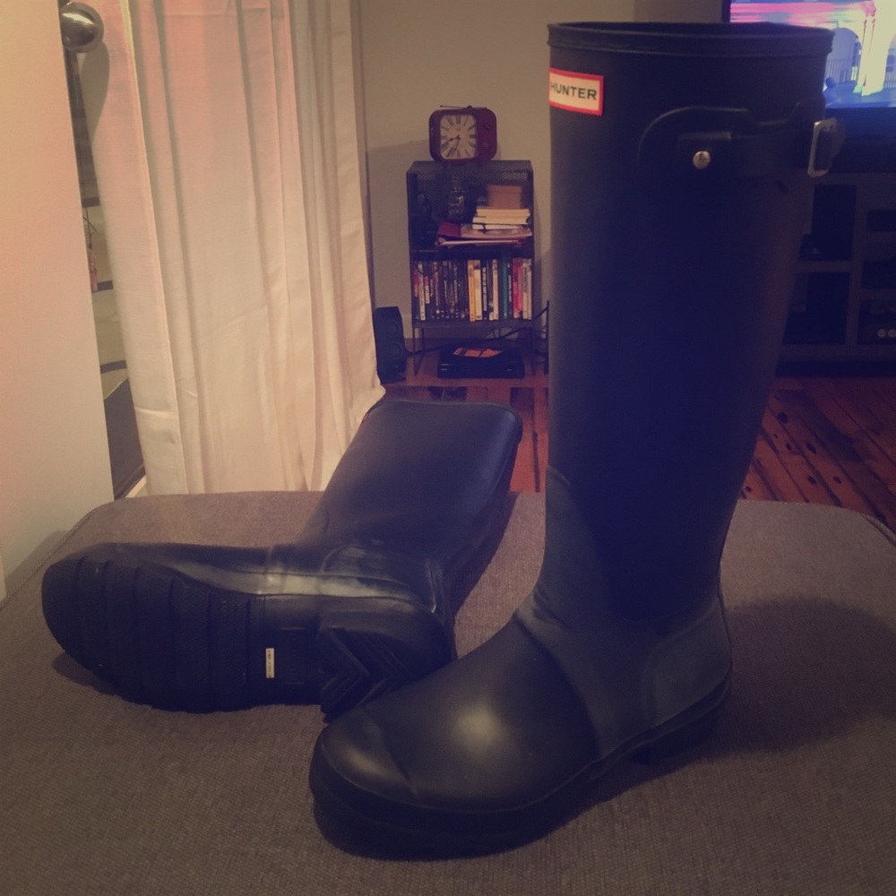 Black Hunter rain boots