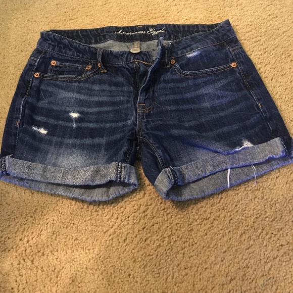 AE boyfriend fit denim shorts - Picture 1 of 2