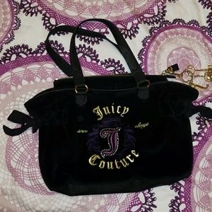 Juicy Couture velvet bag