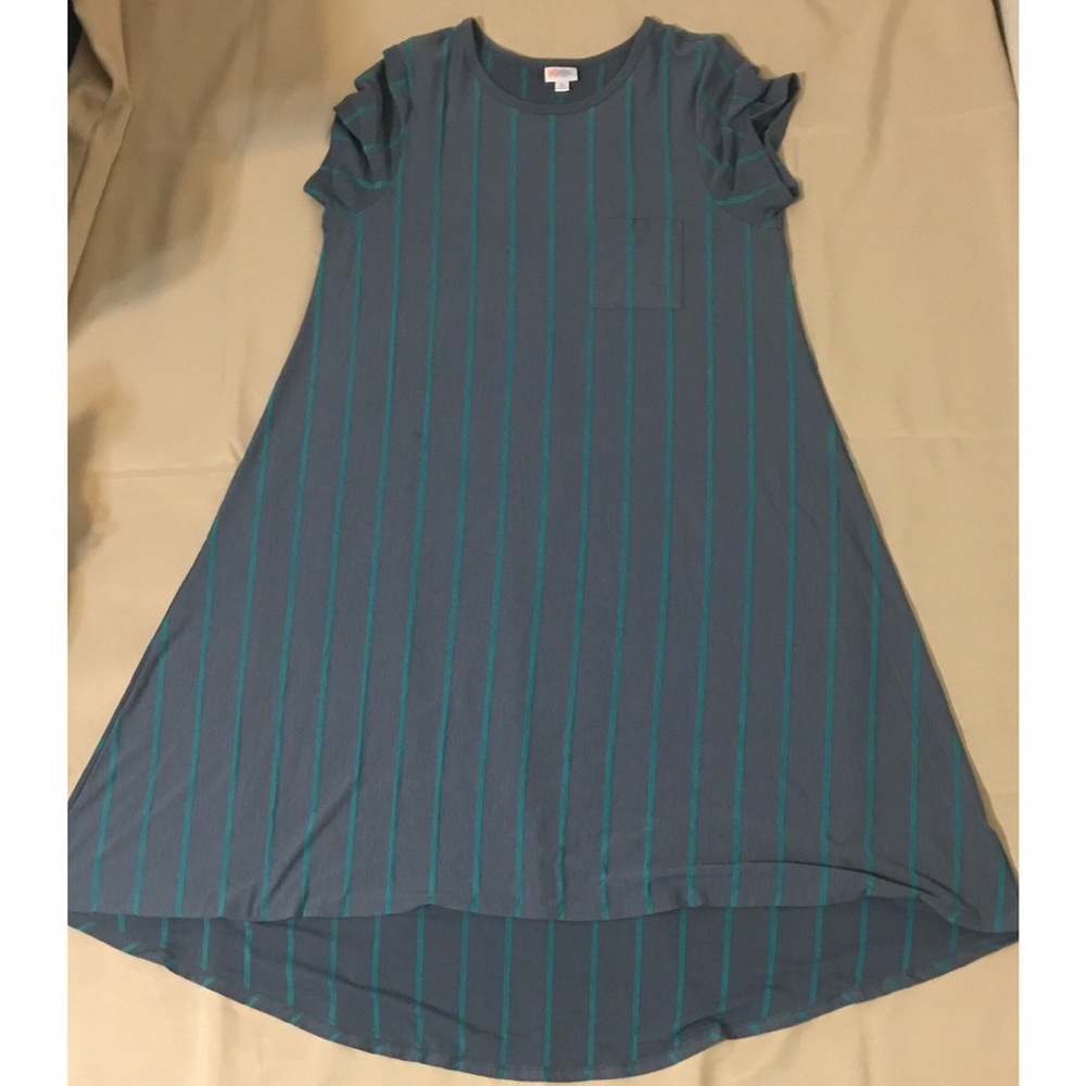 Striped LuLaRoe Dress!