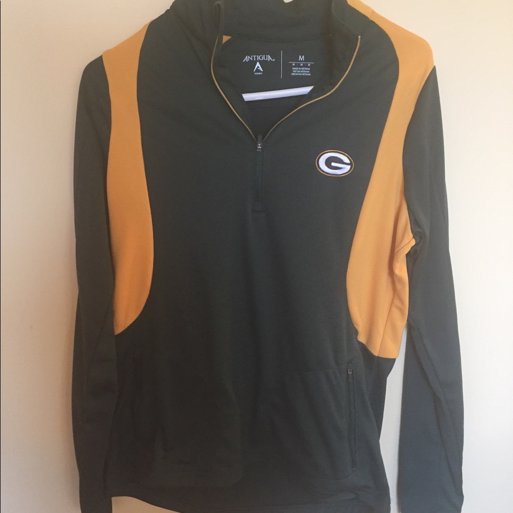 Women's Green Bay Packers Quarter Zip Pullover
