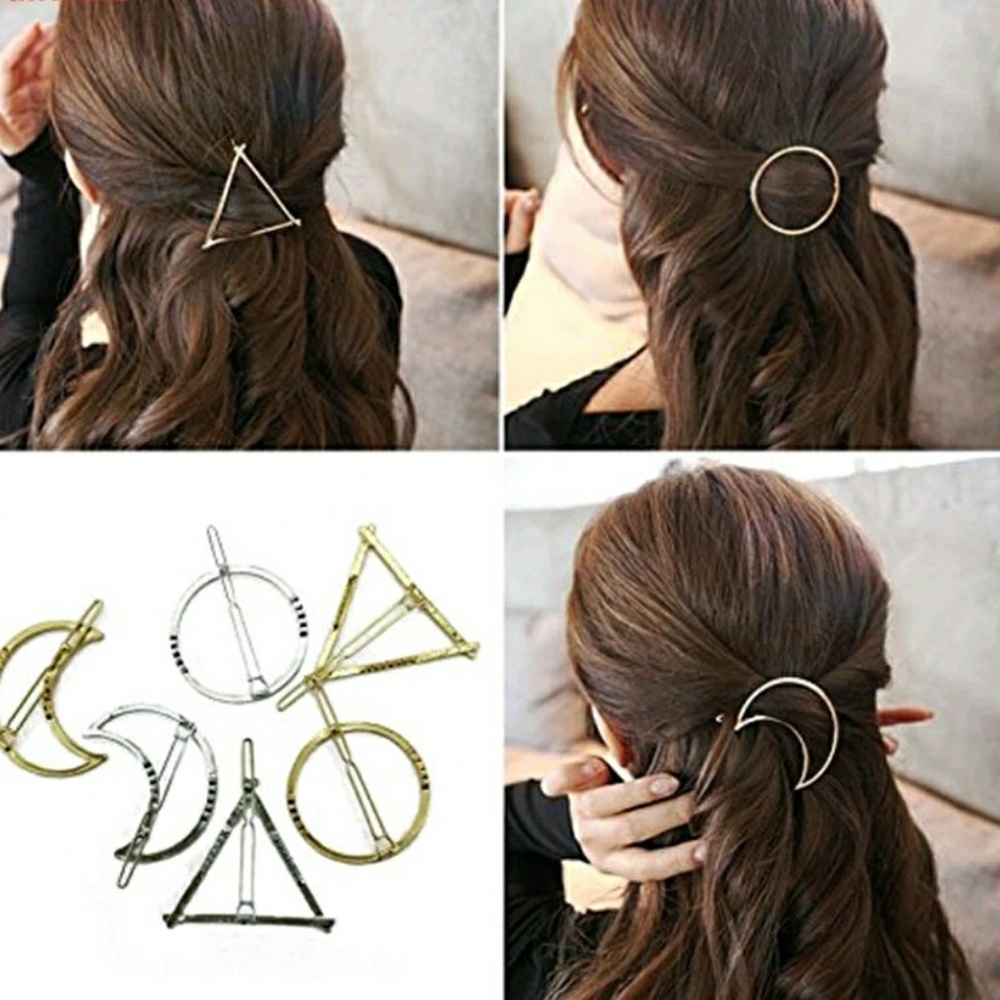Stellar Gold Hair Clip Set(Last 1 Left) - Picture 2 of 2