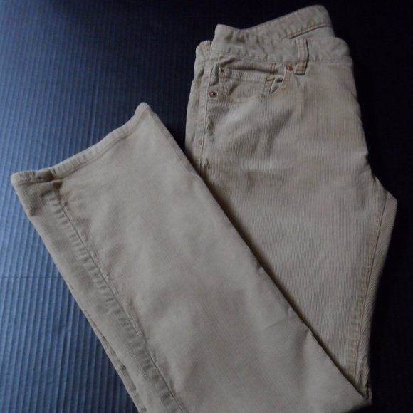 Polo Jeans by Ralph Lauren Denim - Polo Ralph Lauren Womens Jeans Size 8 Tan Corduroy