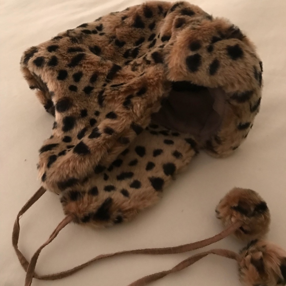 Nine West Faux Fur Aviator Trapper Hat