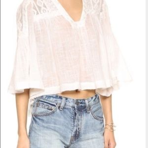 Free People Carry Me Away Top