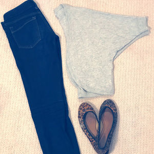 Gray Wool Shrug