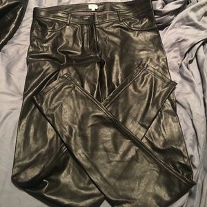 Wilfred faux leather pants