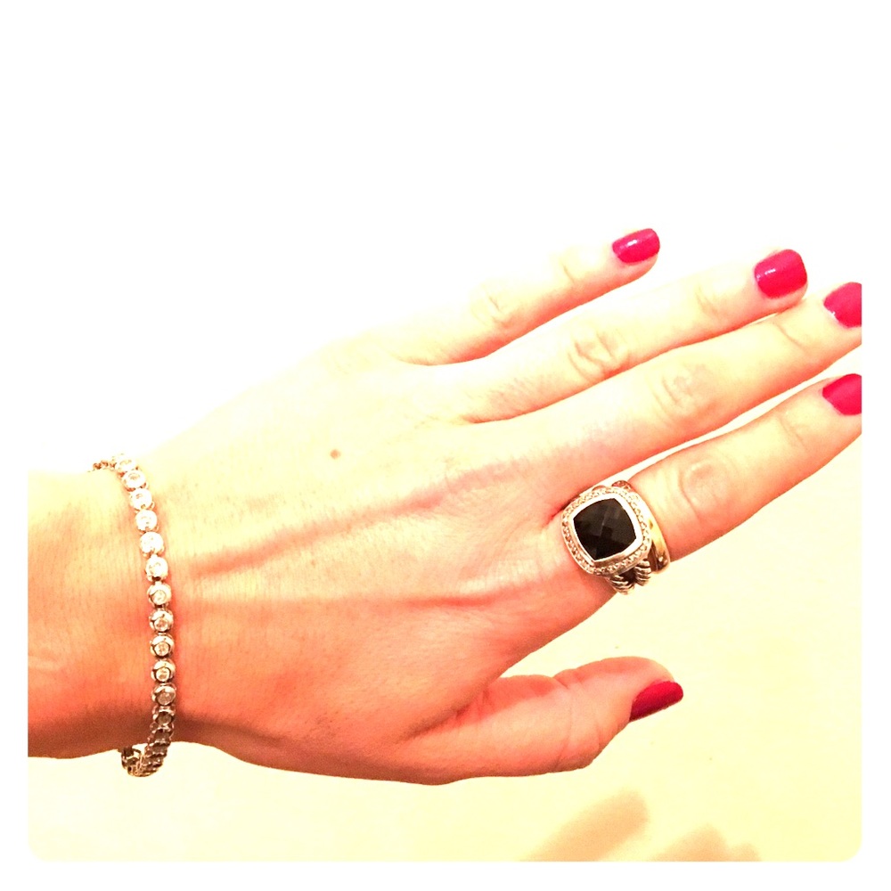 CZ diamond tennis bracelet