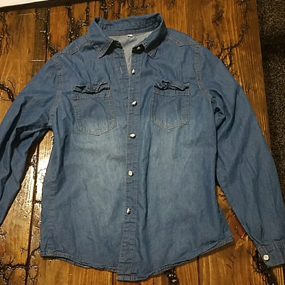 Jean long sleeve size L