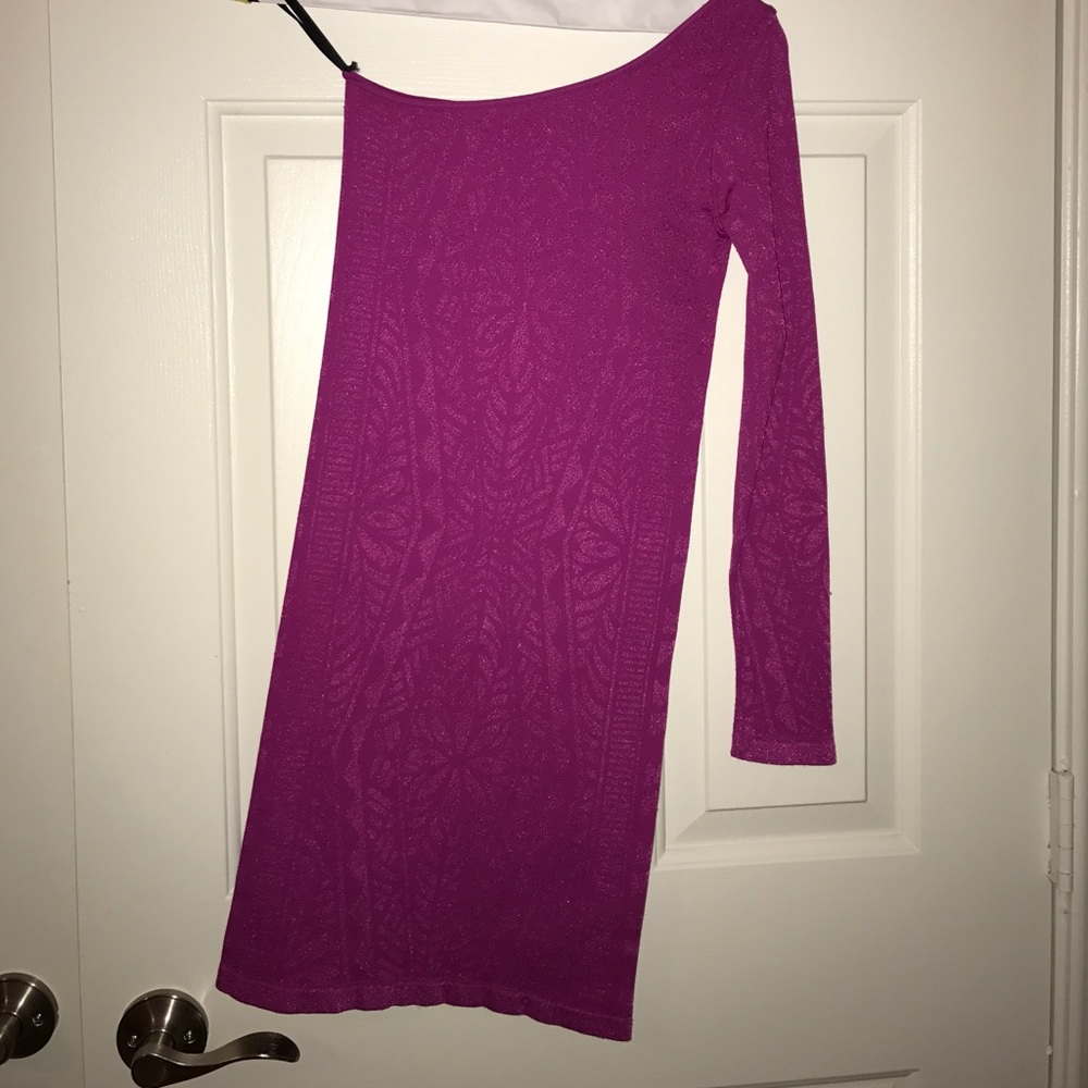 Bebe fuchsia dress