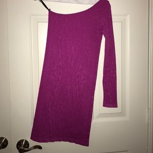 Bebe fuchsia dress