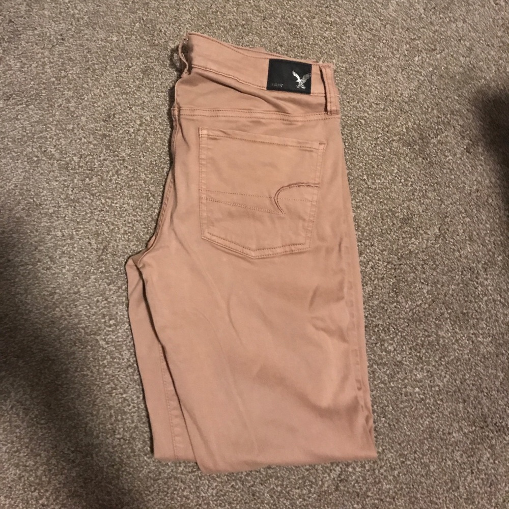 American Eagle Blush Jeggings