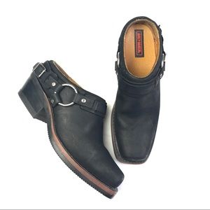 Harley-Davidson Square Toe Mule Boots Harley-Davidson Square Toe Mule Boots