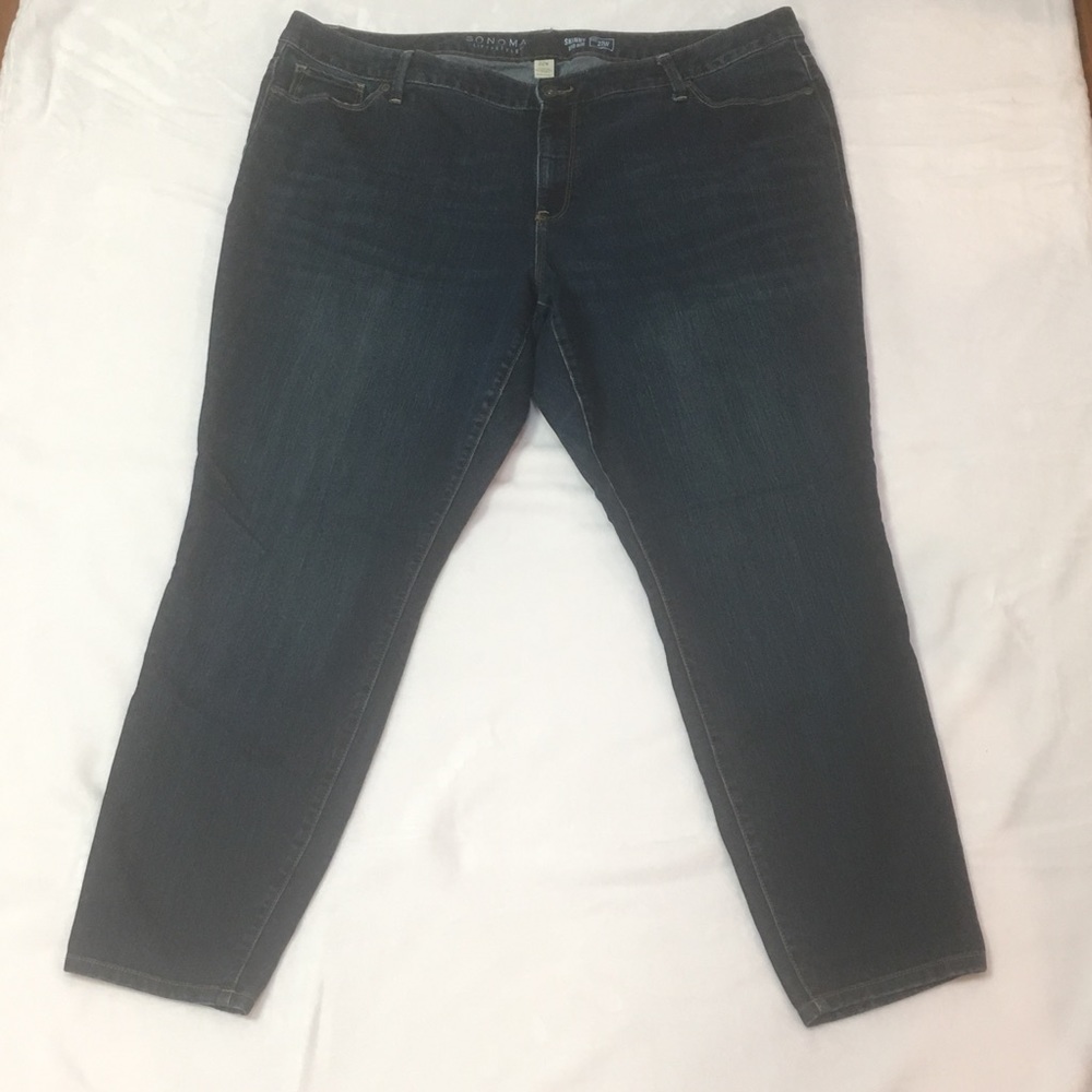 Plus size skinny jeans size 22 women