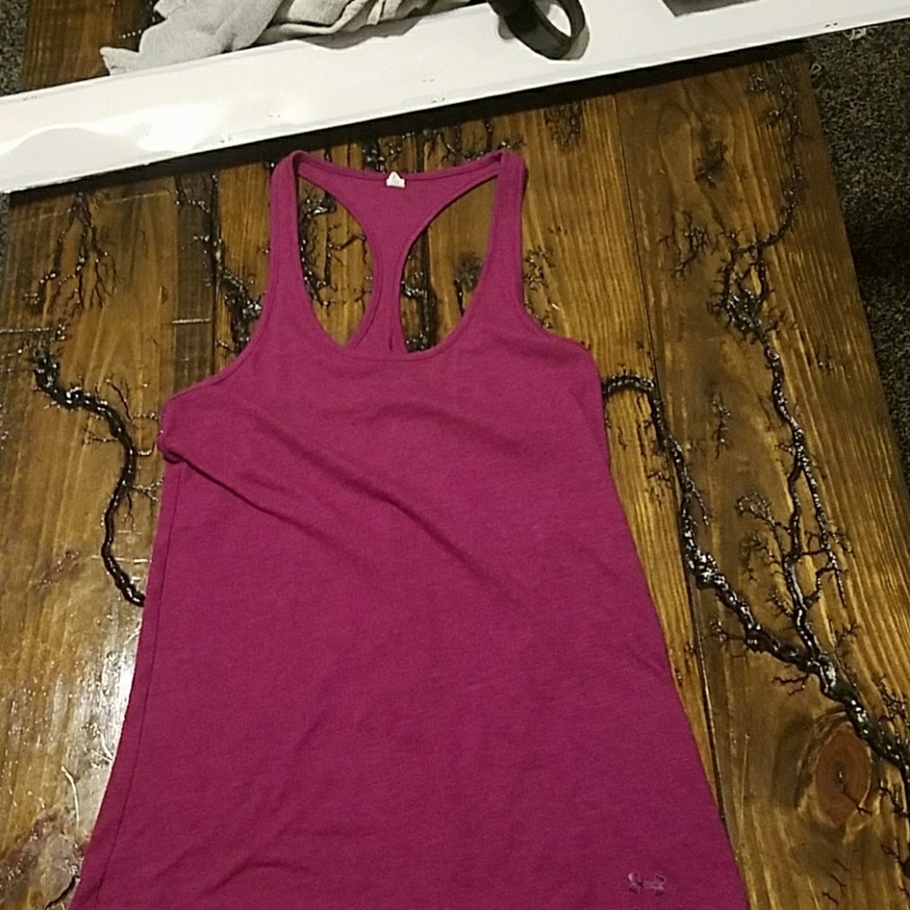 Fuschia under armour tank
